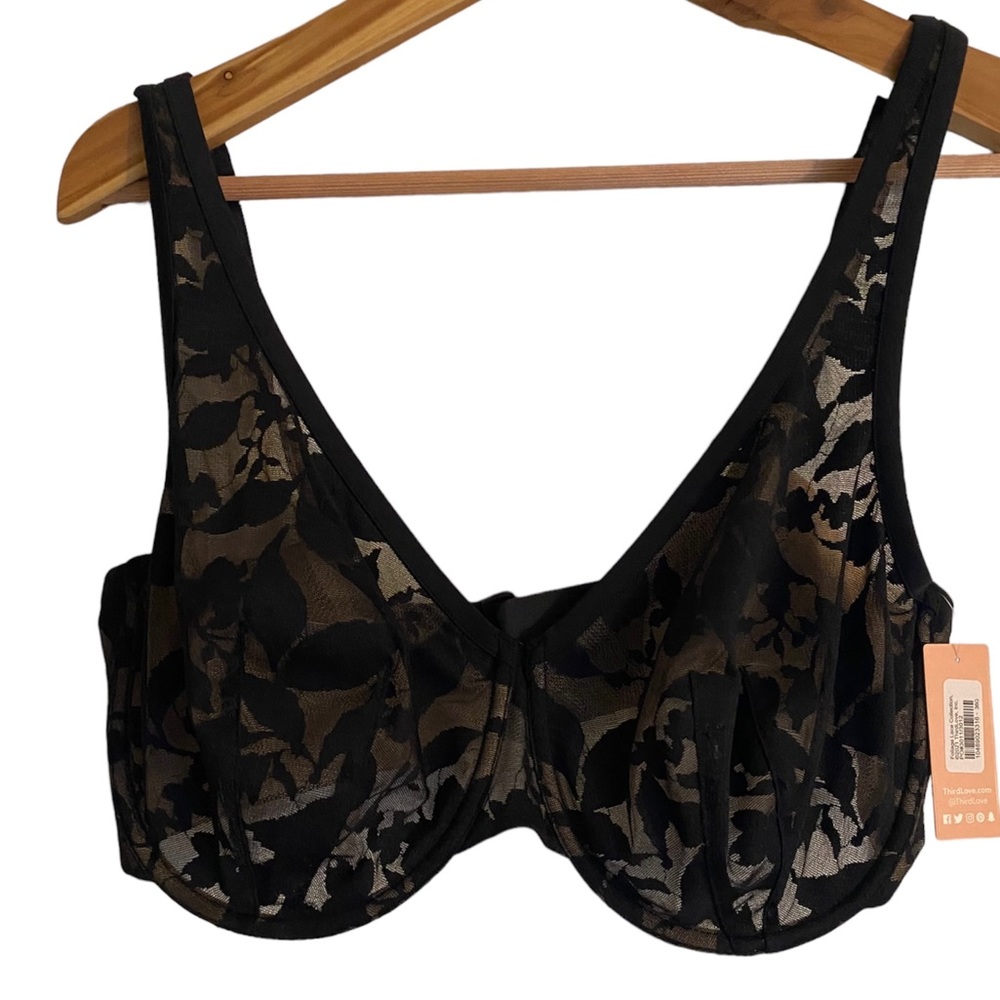 Thirdlove Unline Foliage Perfect Coverage Bra 38G NWT